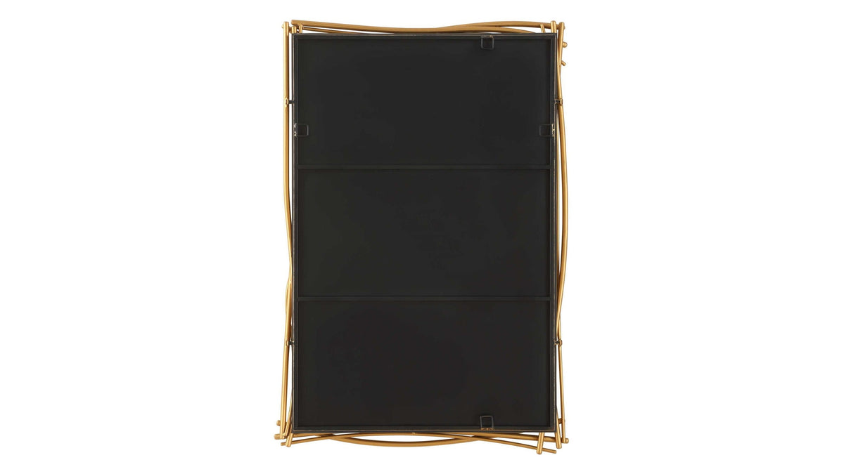 Curved Branches - Mirror - Gold