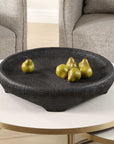 Resonance - Indoor-Outdoor Resin Bowl - Black