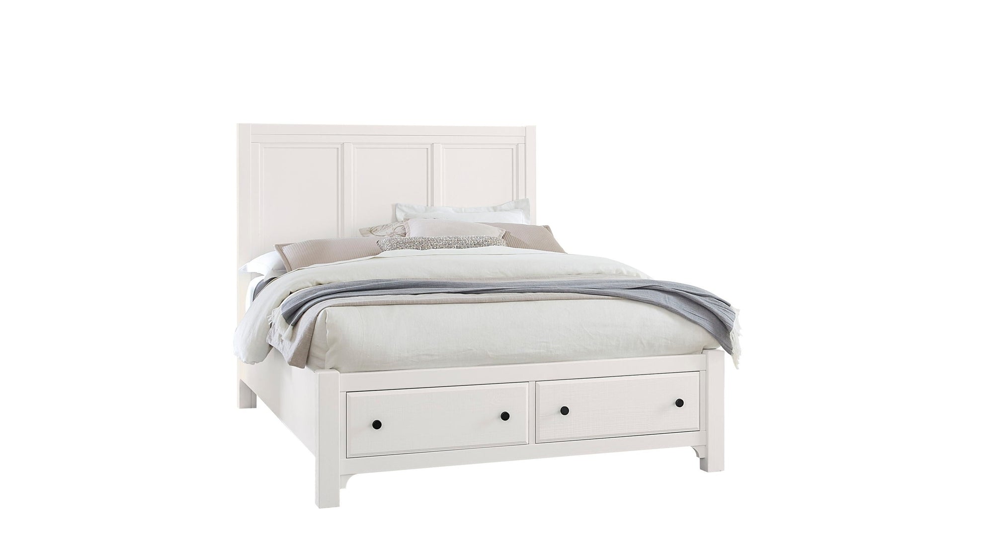 Cool Farmhouse - Panel Footboard Storage Bed