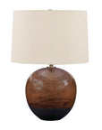 Brownell - Table Lamp - Rust Brown