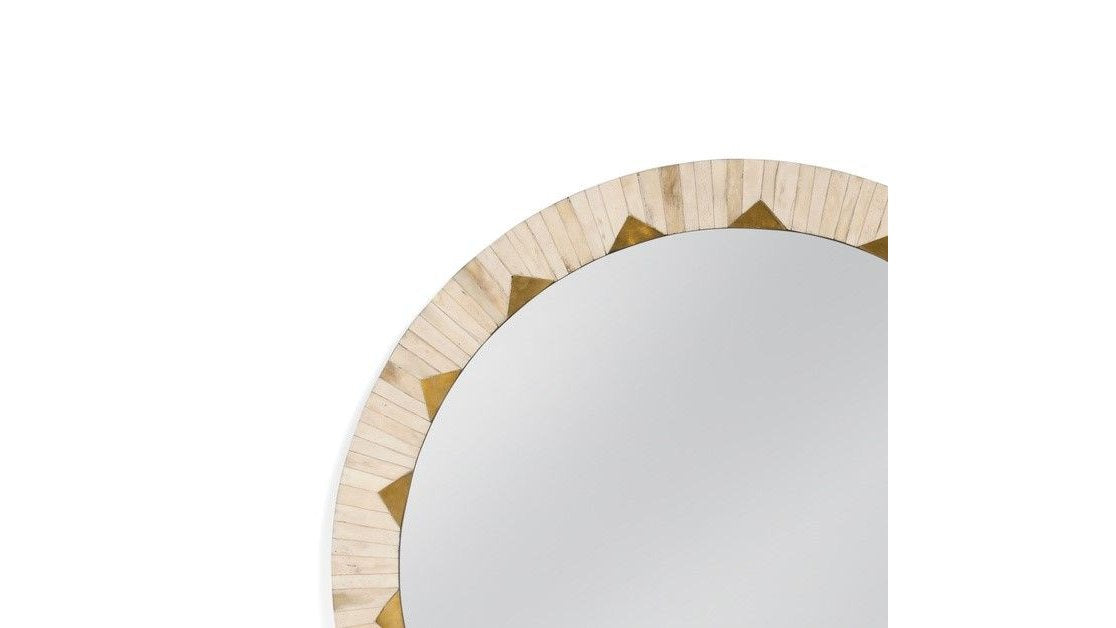 Global - Wall Mirror - Beige