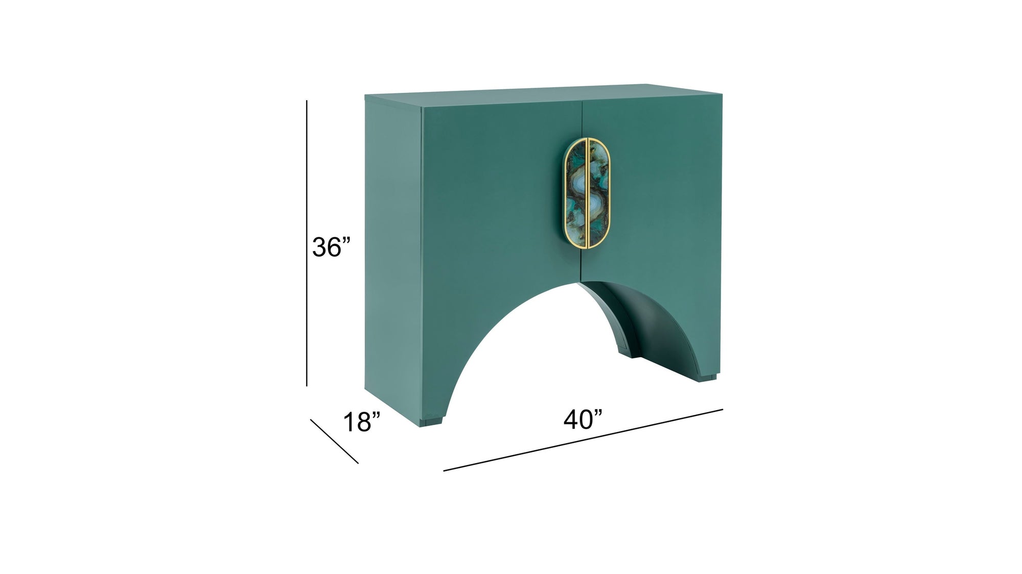 Melrose - Accent Chest - Empire Jade