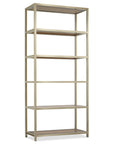 Melange - 85" Etagere - Gold