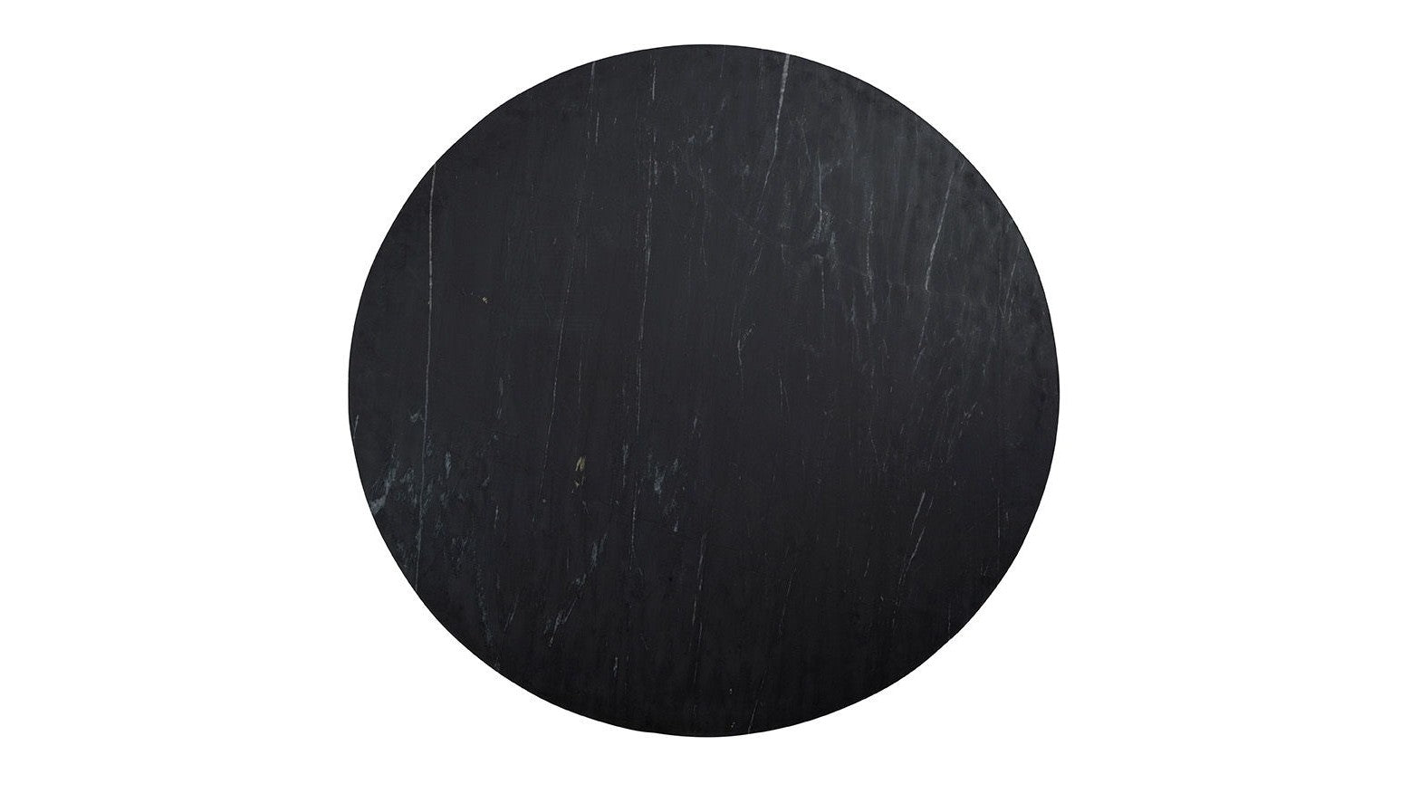 Phoebe - Marble Dining Table - Black / Light Brown