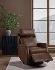 RC - Kaufman ZG Swivel Power  Recliner With  Pop-Up Headrest