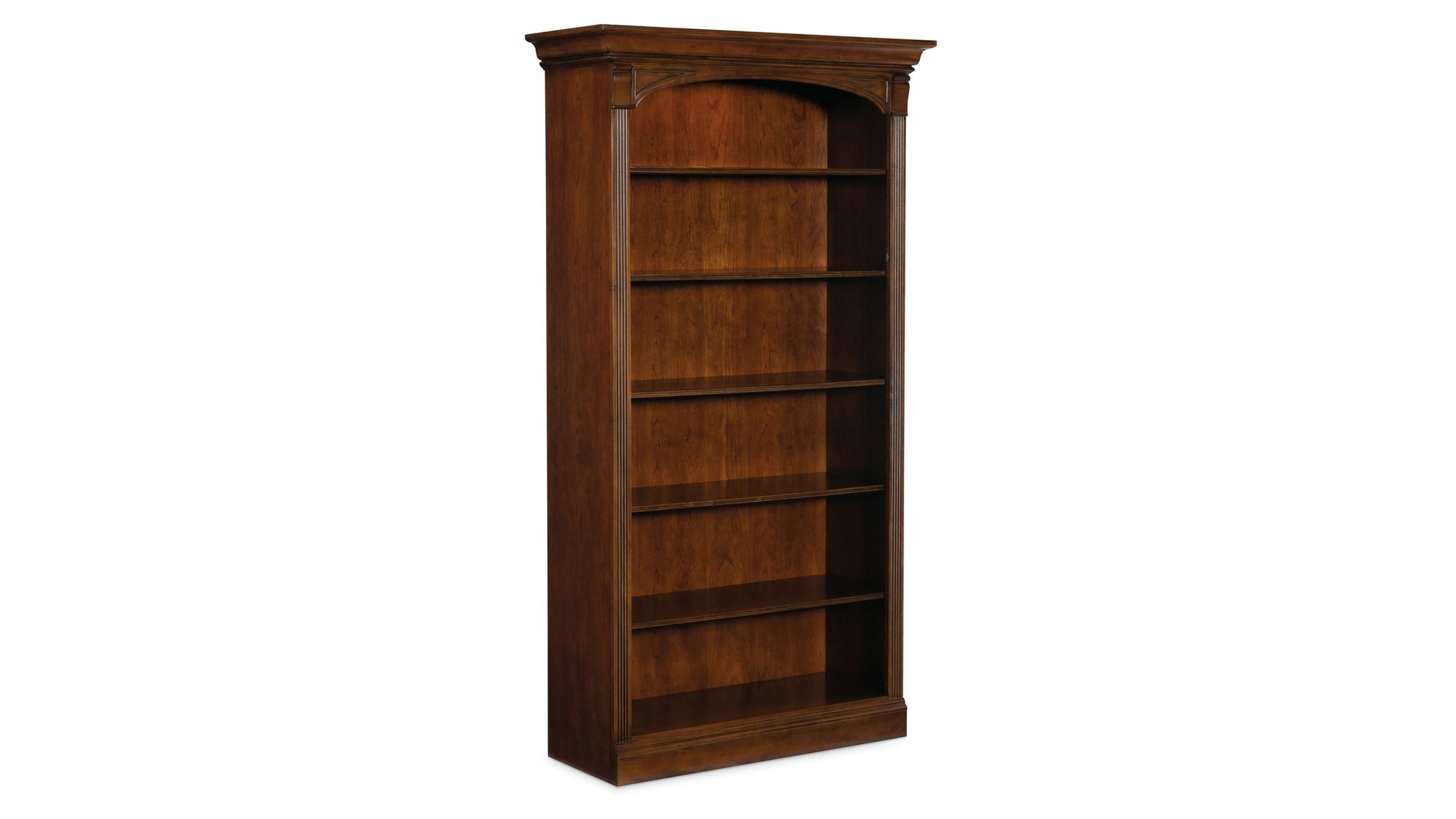 Brookhaven - Open Bookcase - Dark Brown