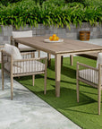 Travessa - Outdoor Round Stone Tray - White