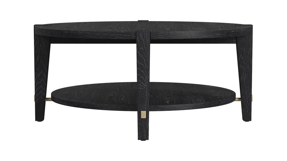 Whitfield - Round Cocktail Table - Black