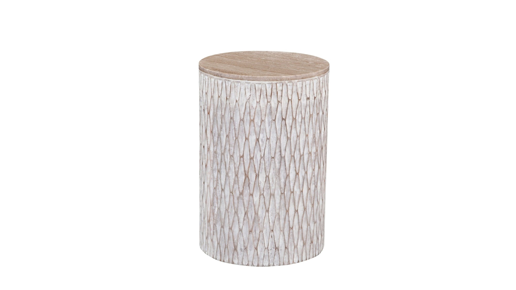 Lorenzo - Accent Table - White
