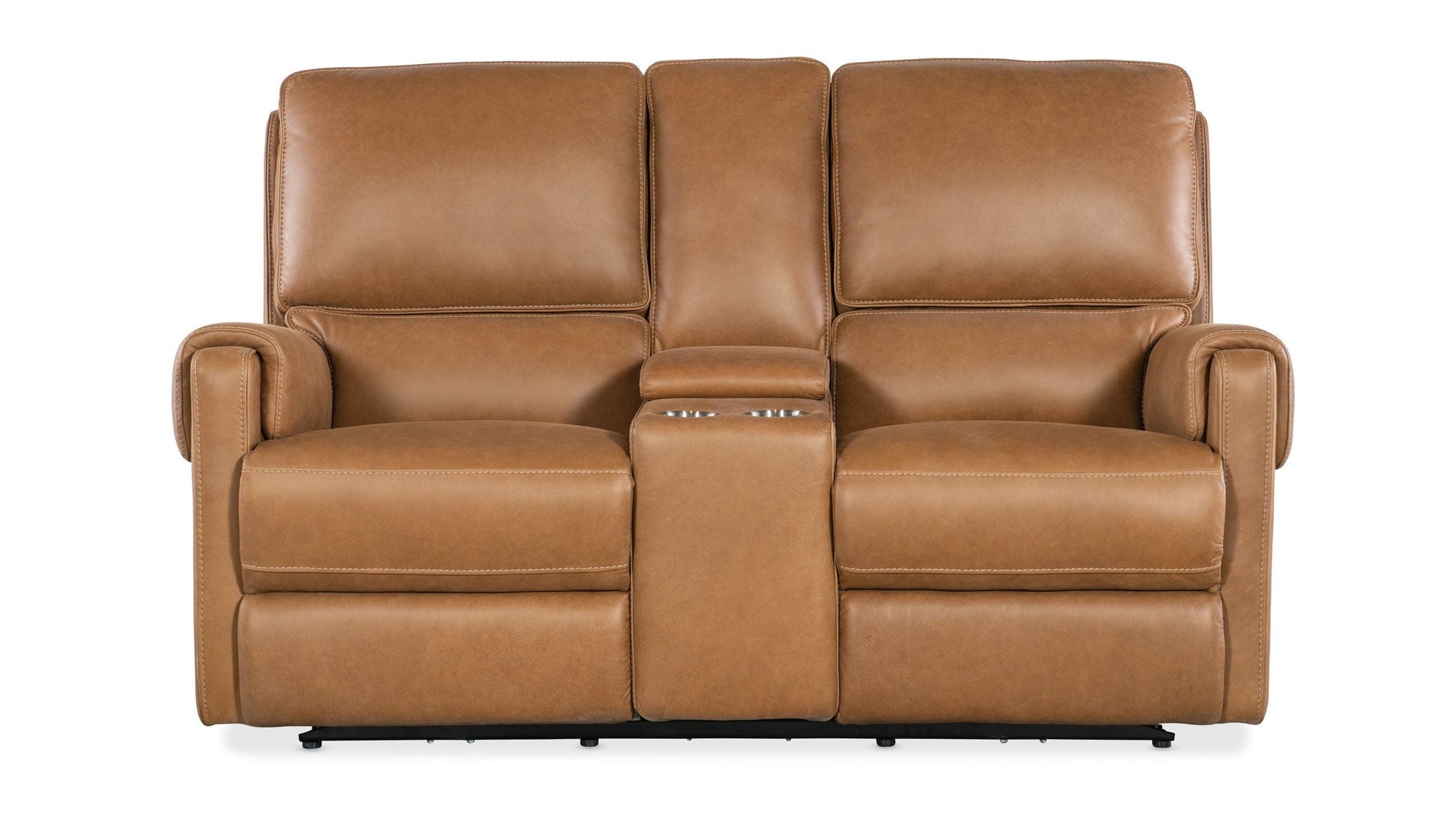 SS - Somers Power Console Loveseat With Power Headrest