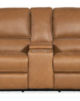SS - Somers Power Console Loveseat With Power Headrest