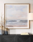 Haze - Framed Print - Light Gray