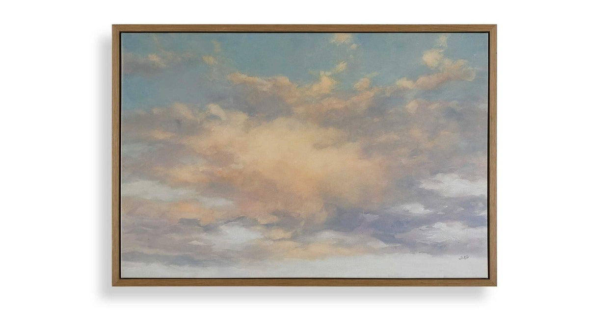 Take Me Higher - Framed Sky Art - Blue / Orange / Pink / Purple / White / Woodtone / Yellow