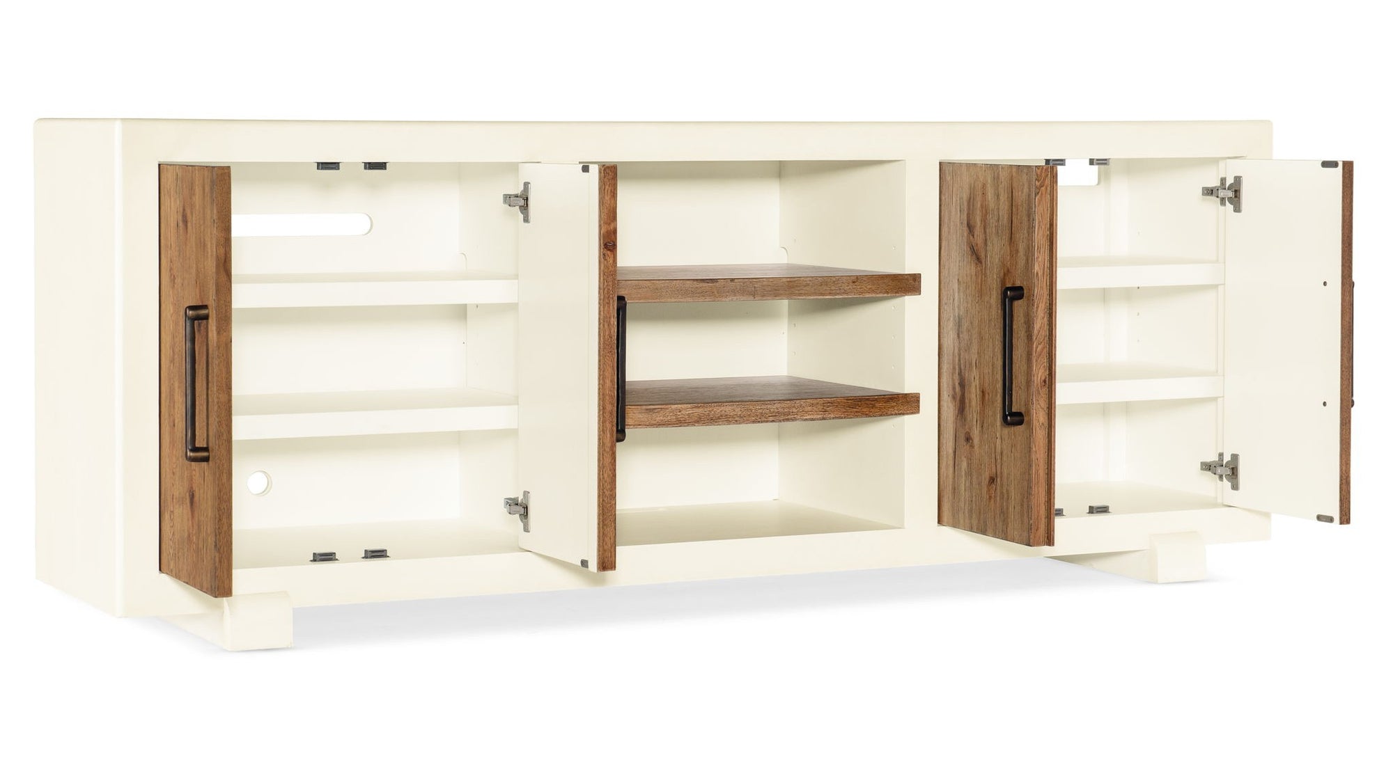 Big Sky - Tahoe Entertainment Console - Beige / Light Brown