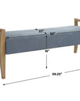 Daylight - Bench - Sky Blue