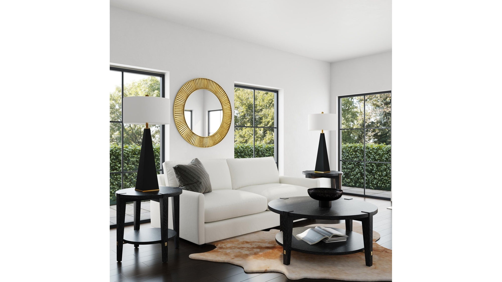 Elle - Table Lamp - Black