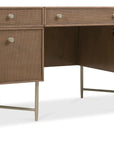 Sonnet - Sonnet Executive Desk - Dark Gray