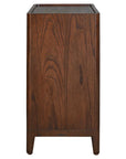 On The Block - 2 Door Cabinet - Walnut