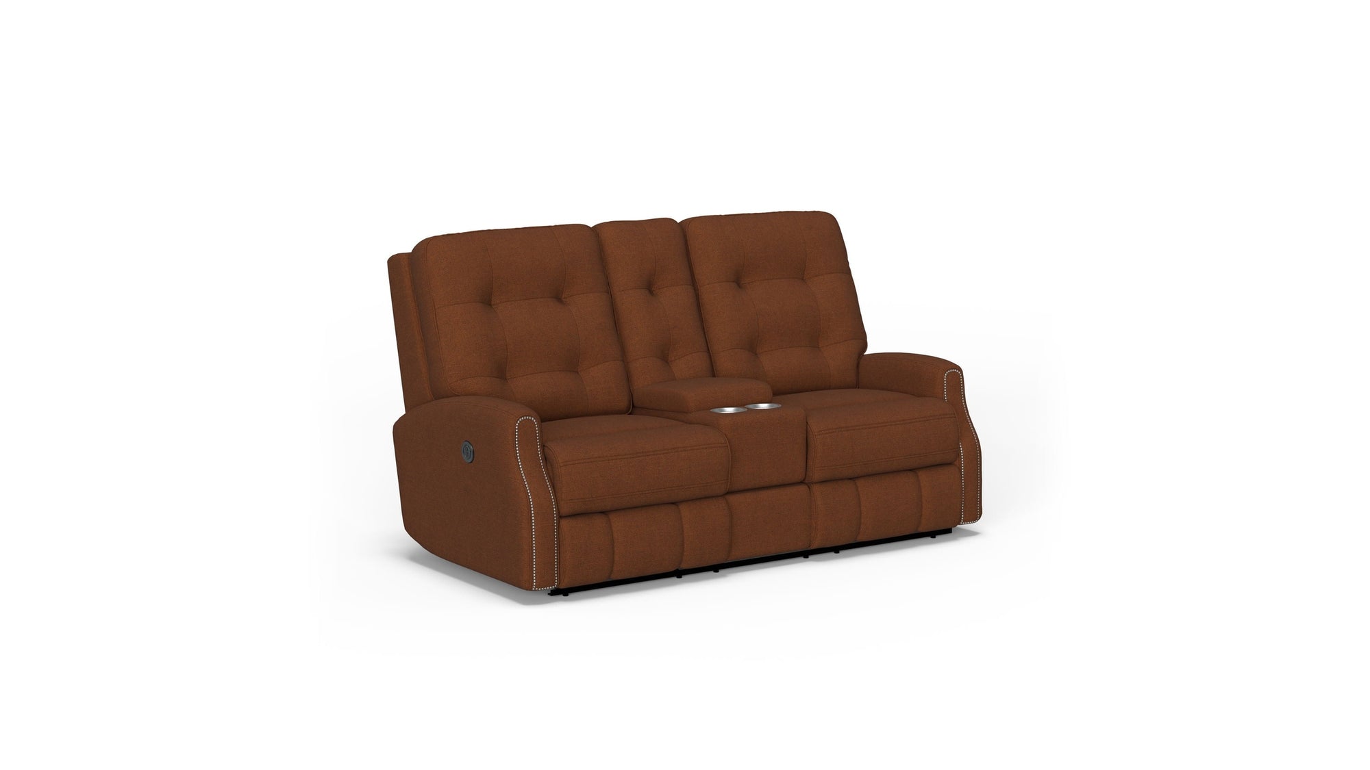 Devon - Reclining Loveseat, Nailhead Trim