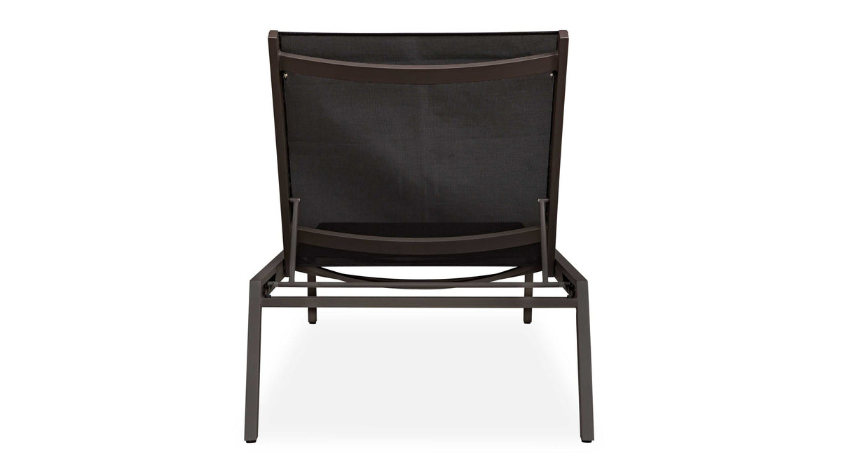 Bea - Outdoor Pool Chaise - Black