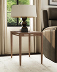 Verona - End Table - Dark Brown