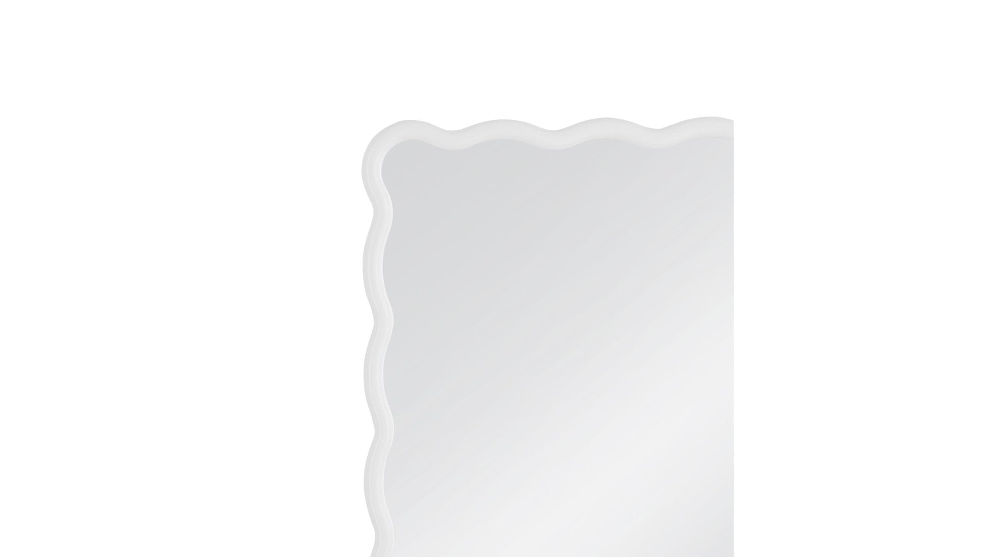 Bryony - Rectangle Wall Mirror - White
