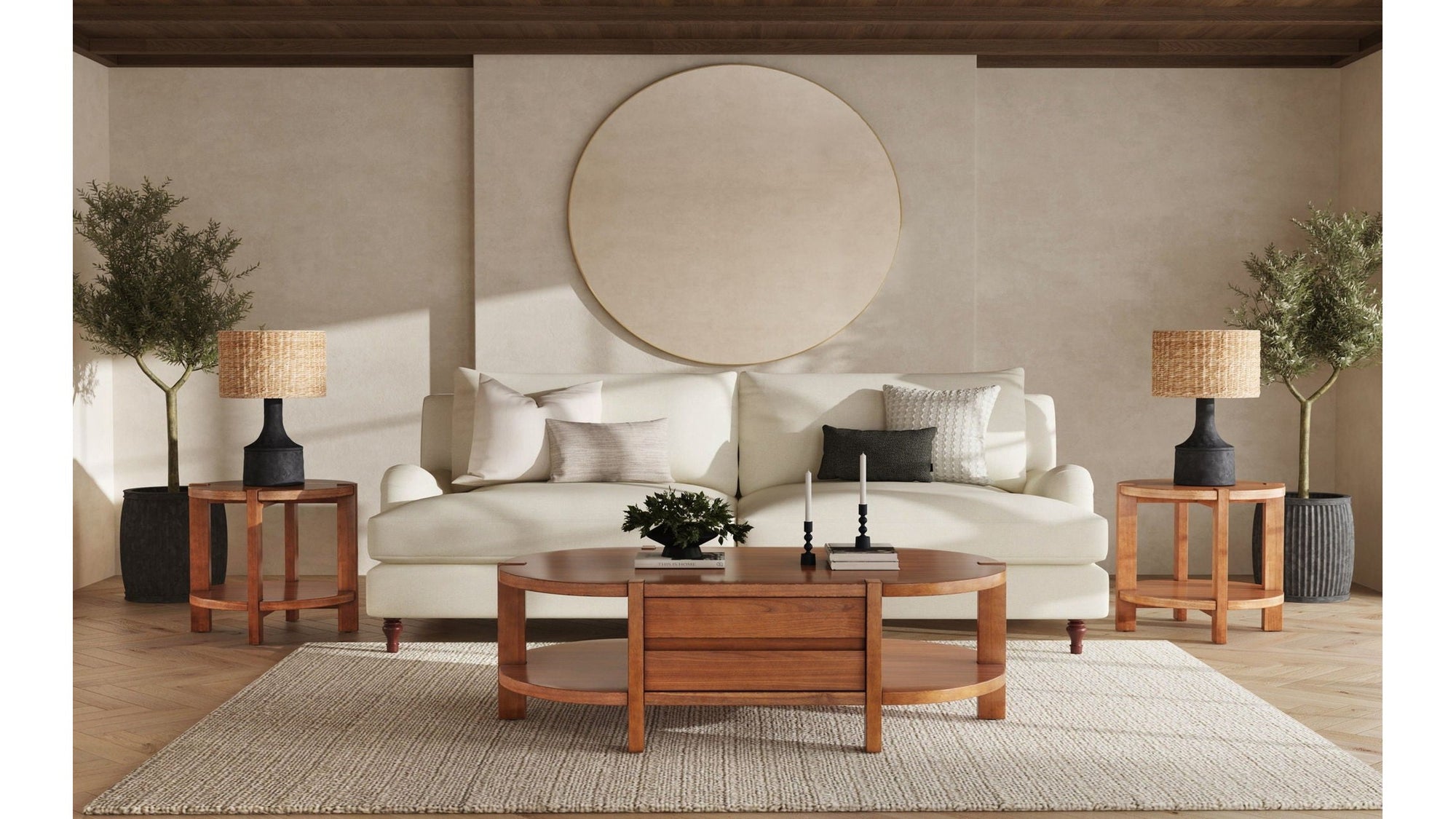 Winston - Cocktail Table - Warm Walnut