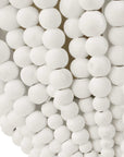 Biddeford - 1 Light Beaded Sconce - Gold / White