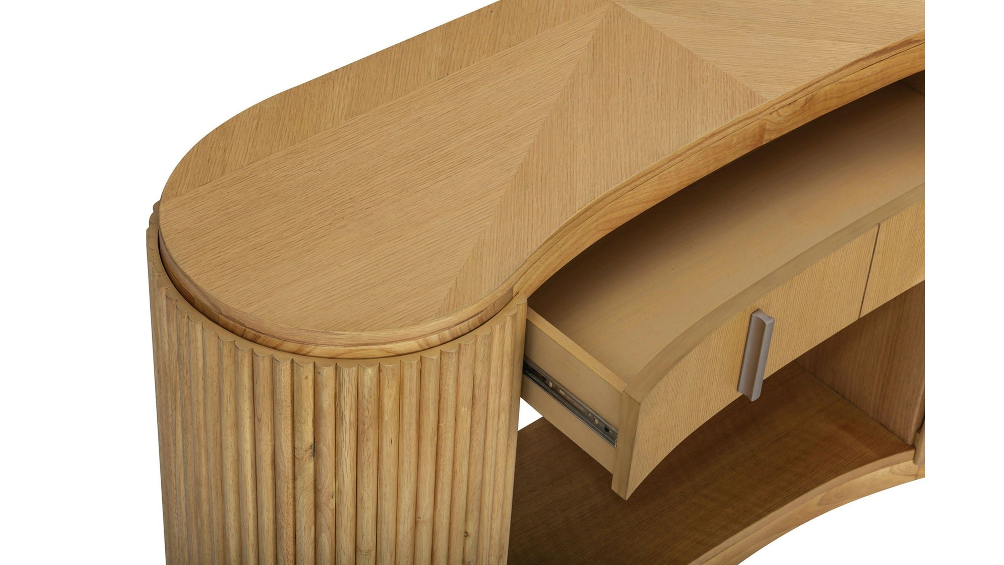Sterling - Console Table - Wheated Oak