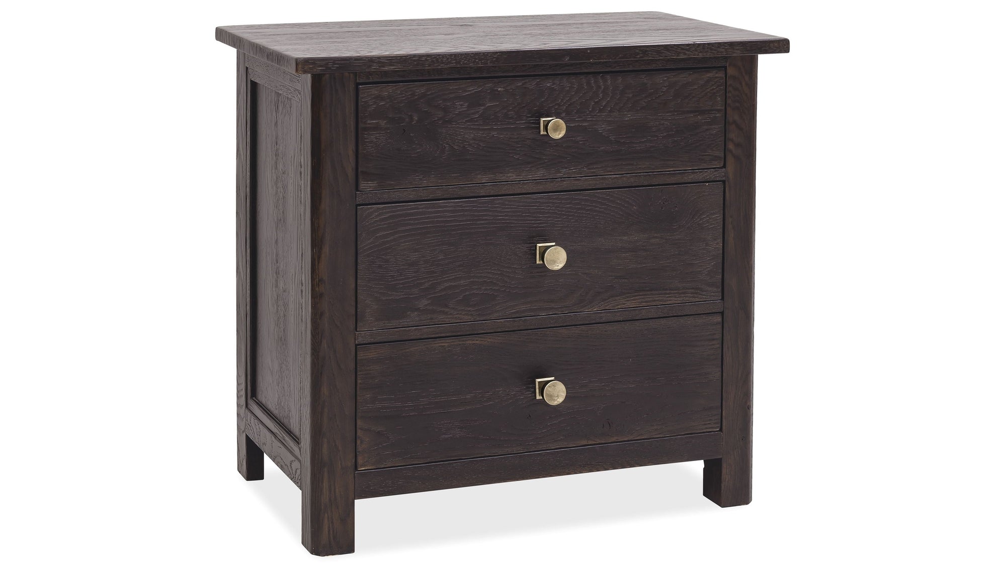 Driftwood - Three-Drawer Nightstand
