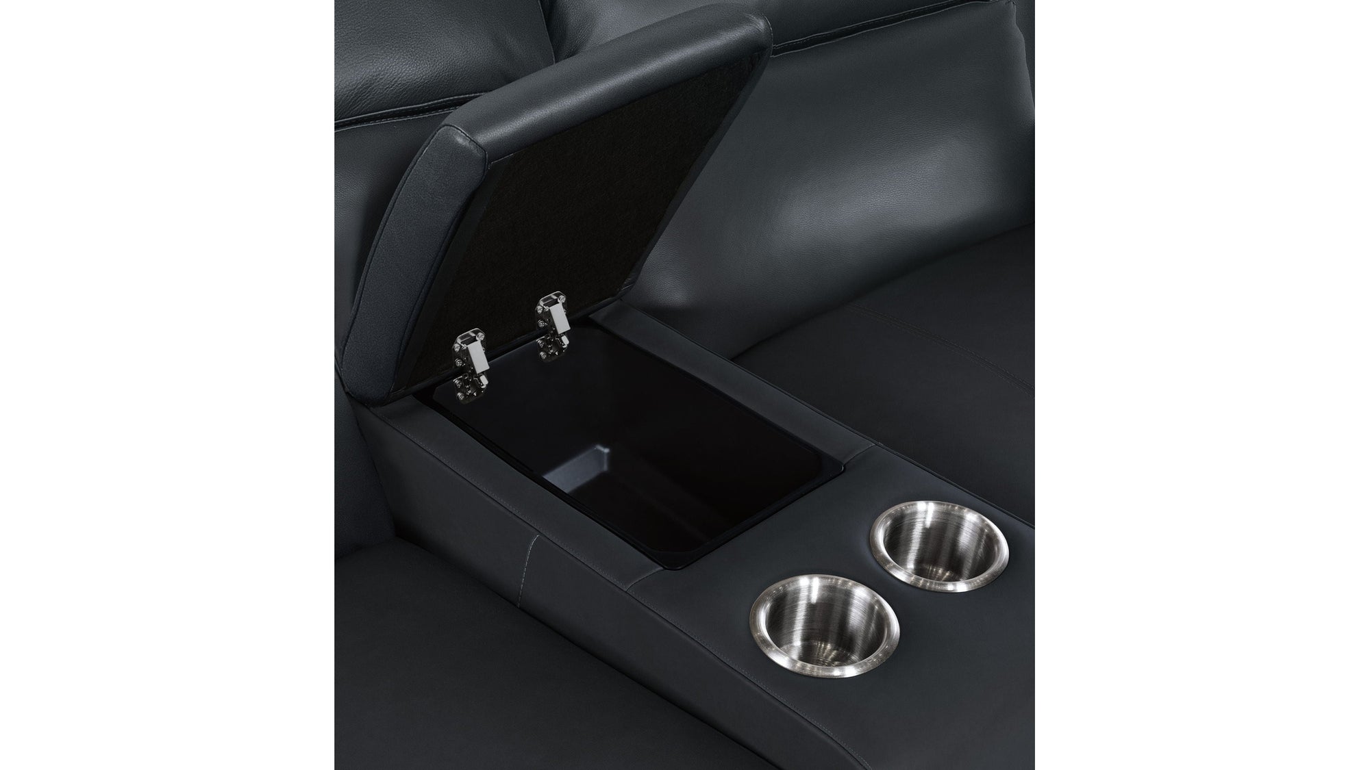 MS - Nelson Zero Gravity Power Console Loveseat With Power Headrests And Lumbar