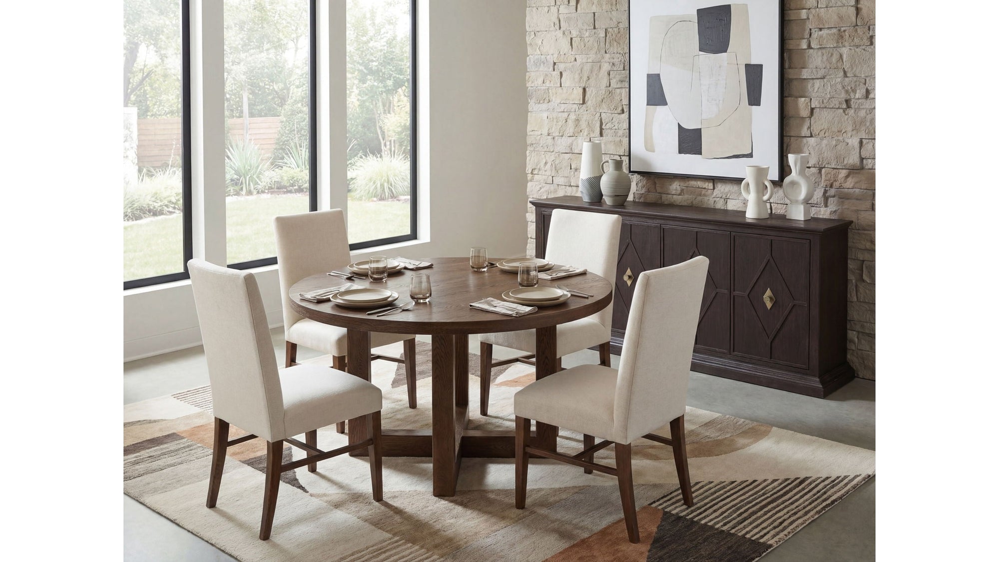 Driftwood - Round Dining Table