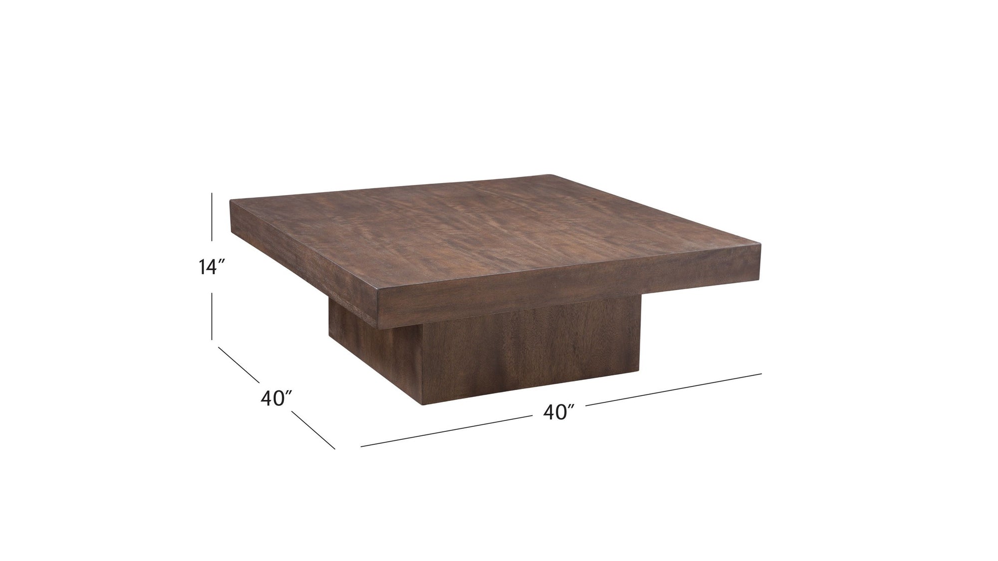 Padula - Oak Cocktail Table - Brown
