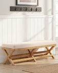 Aria - Bench - Beige / Light Brown