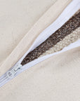 Maguey - Handwoven Oblong Pillow - Natural / Tan