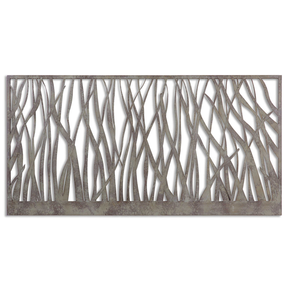 Amadahy - Metal Wall Art - Silver