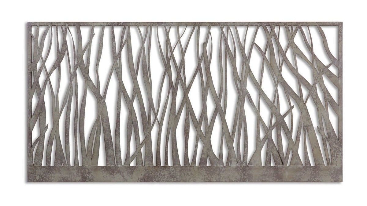 Amadahy - Metal Wall Art - Silver