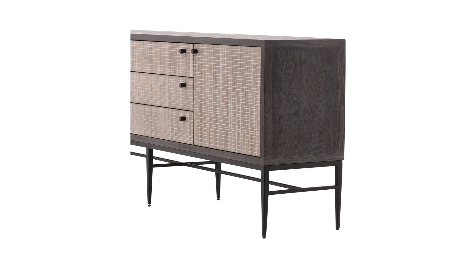 Glacier - Sideboard - Light Brown / Black