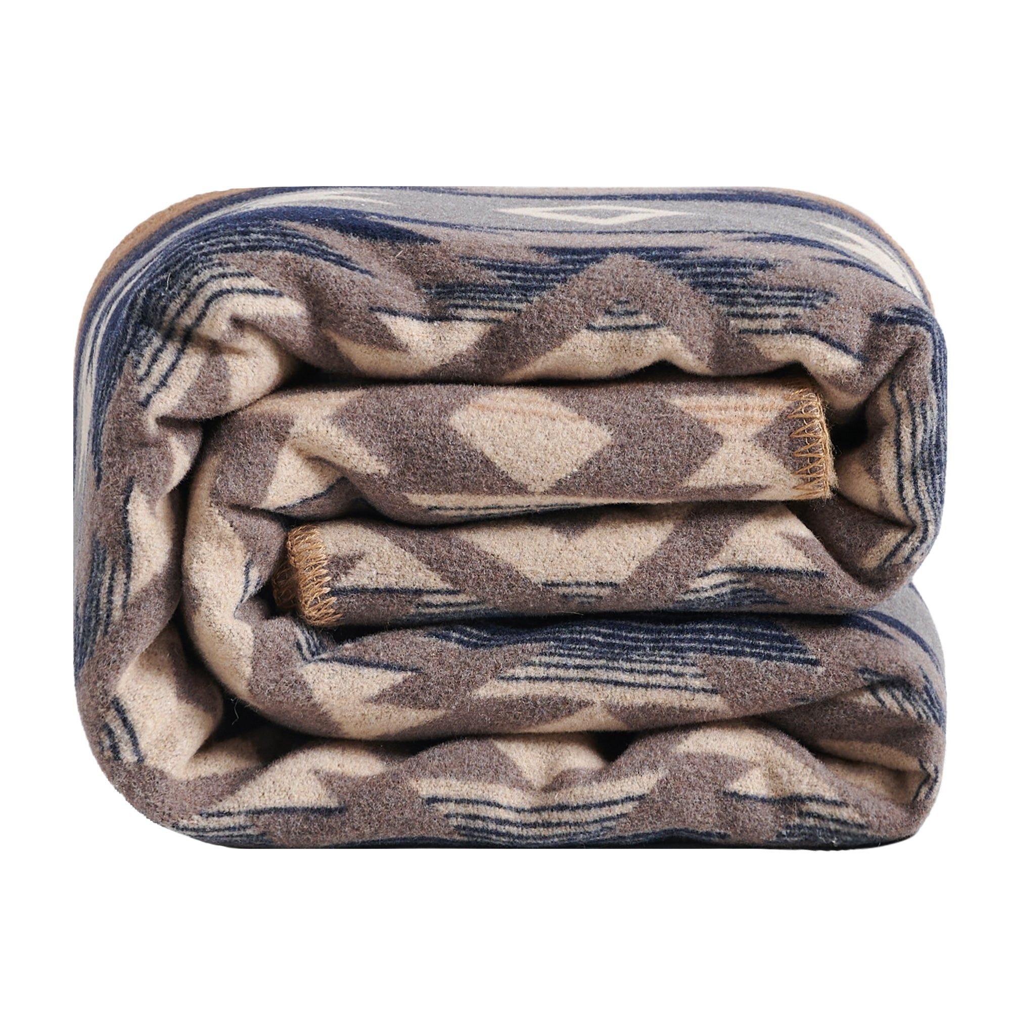 Taos - Twin Wool Blend Blanket - Multi Color