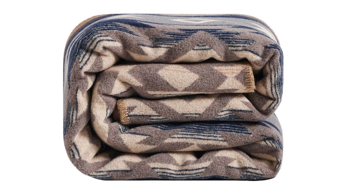 Taos - King Wool Blend Blanket - Multi Color