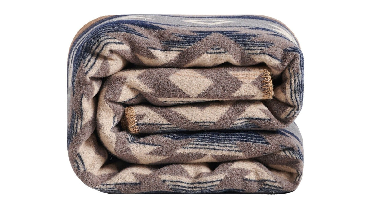 Taos - Twin Wool Blend Blanket - Multi Color