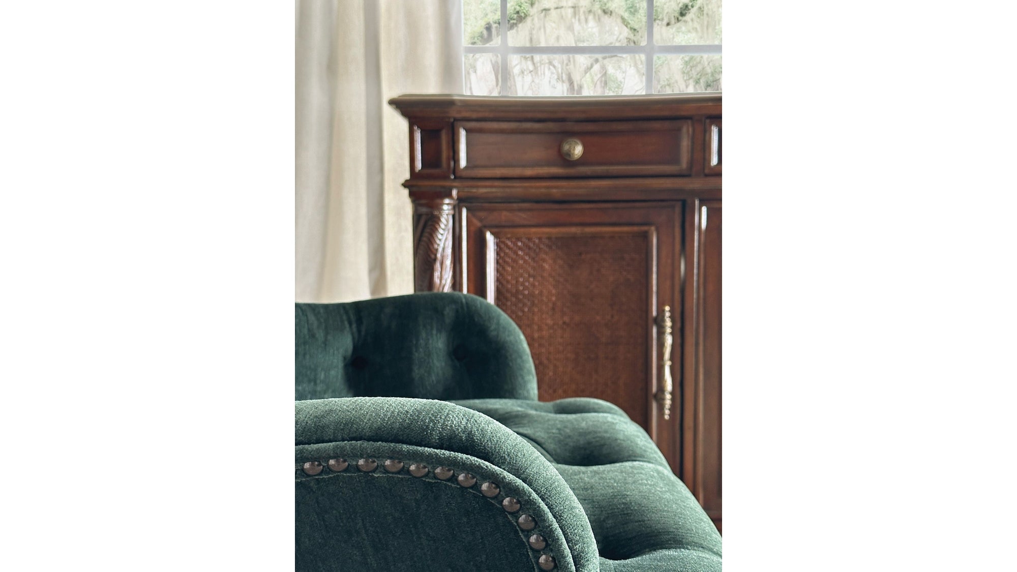 Charleston - Host Chair Set of 2 - Green