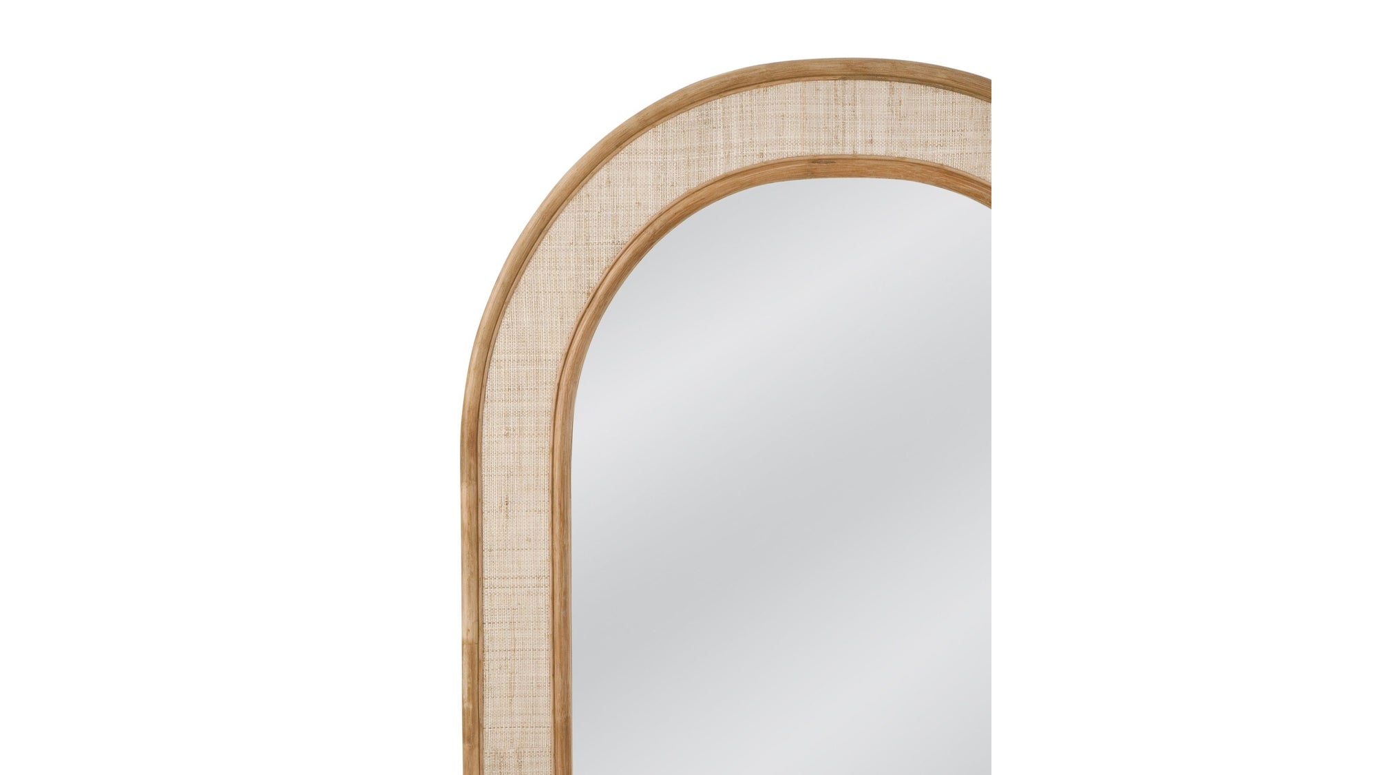 Anna - Floor Mirror - Light Brown