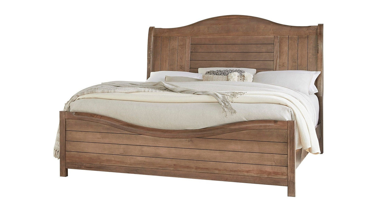 Cool Farmhouse - Sleigh Bed