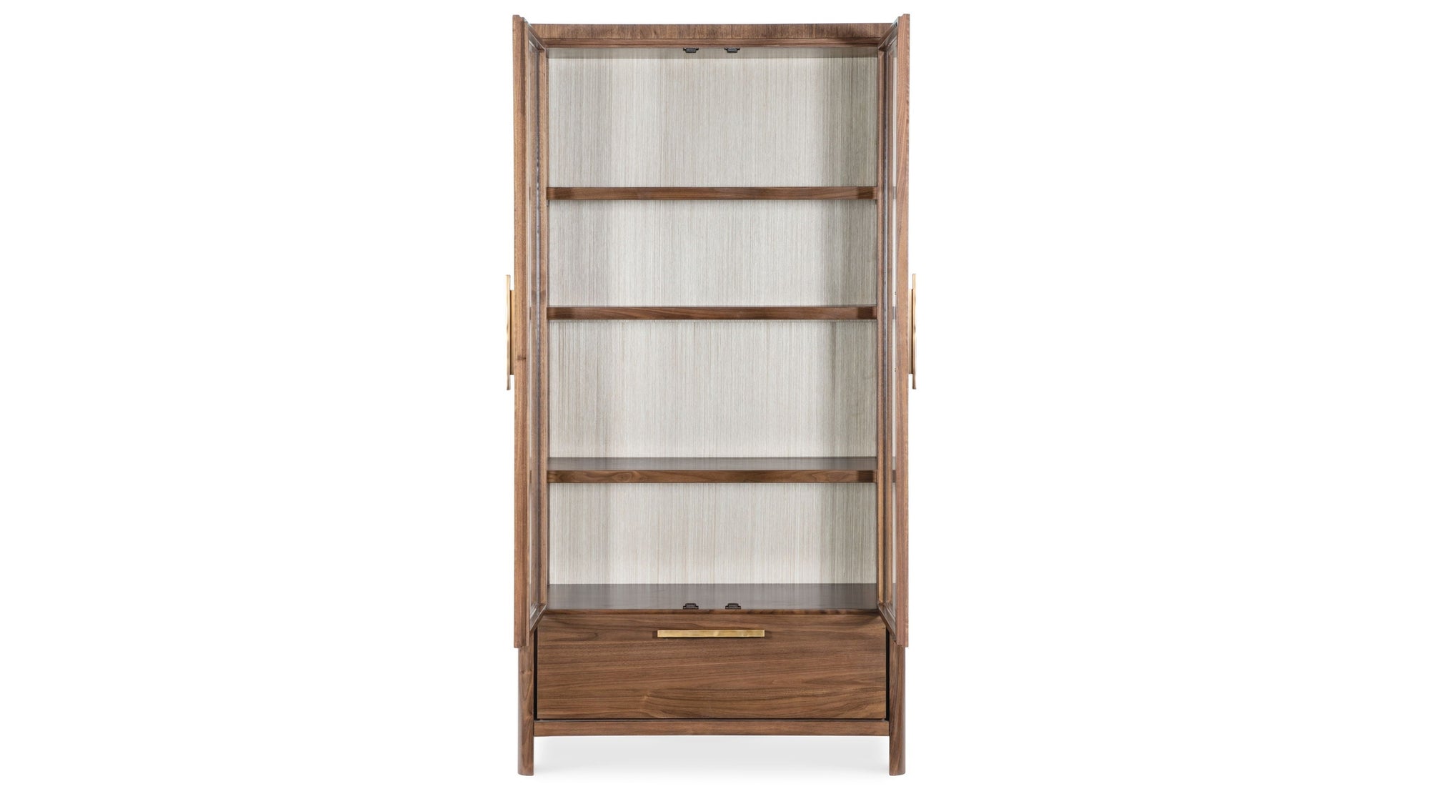 Eleana - Display Cabinet - Medium Wood