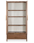Eleana - Display Cabinet - Medium Wood