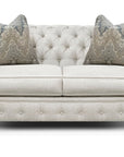 Rondell - 2R00LR/NR - Stationary Loveseat With Nails