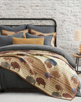 Home On The Range - Twin Reversible Quilt Set (Set of 2) - Tan