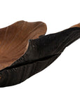 Teak Bowl - Black / Dark Brown