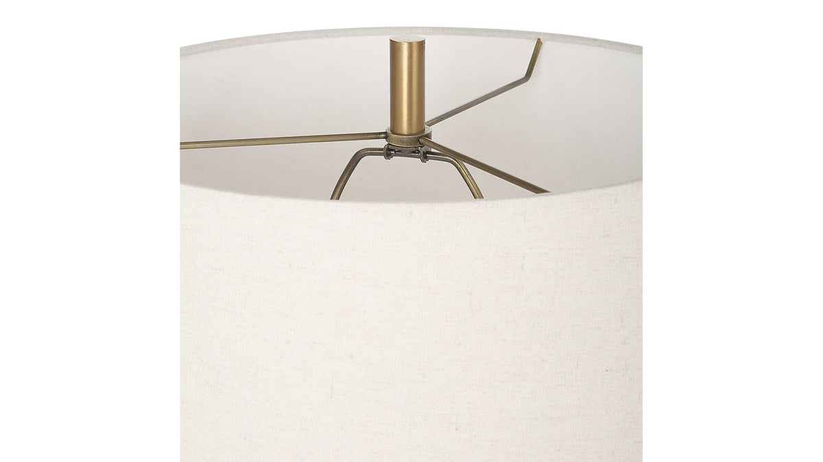 Marille - Stone Table Lamp - Beige